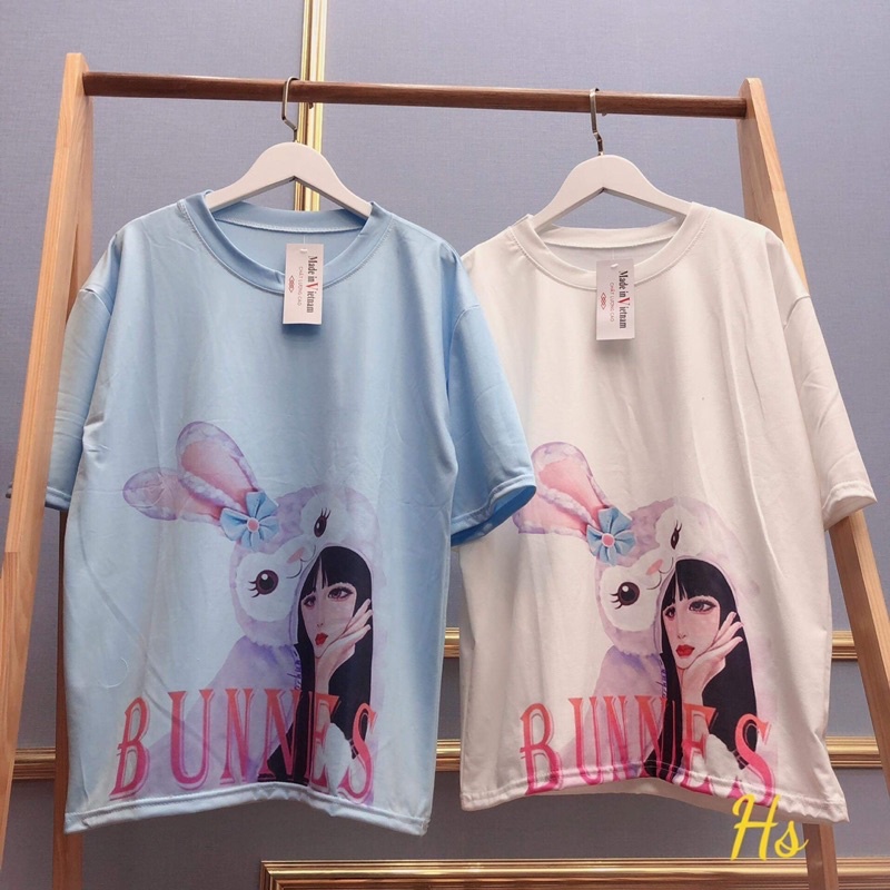 Áo cô gái mũ thỏ BUN HS6