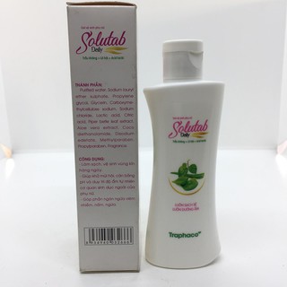Gel Vệ Sinh Phụ Nữ Solutab 100ml