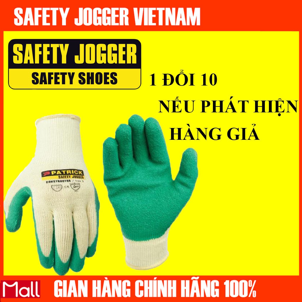 [CHÍNH HÃNG] Găng tay Jogger Constructo, Chống Rung, Chống Dầu, Chống Cắt Cấp Độ 2