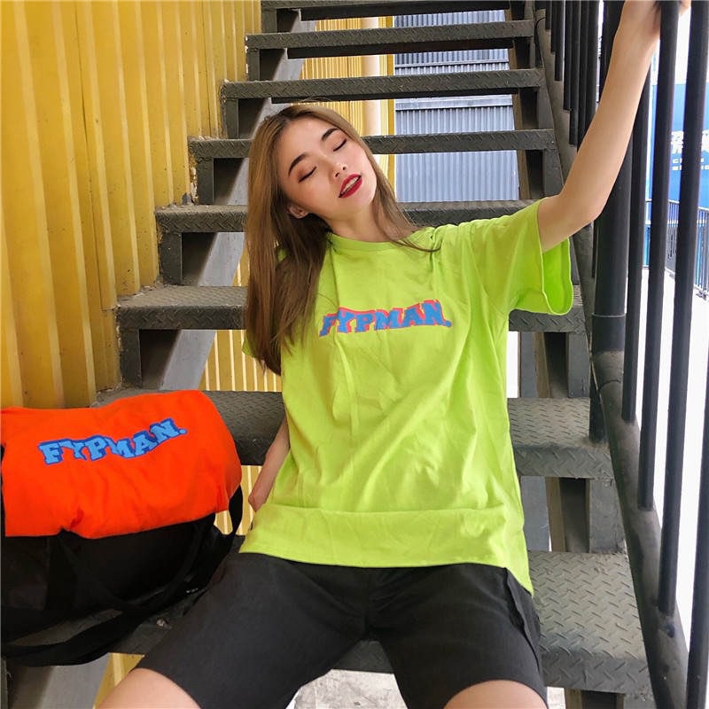 Áo thun phông nam nữ PINK tay lỡ form rộng FYPMAN Unisex