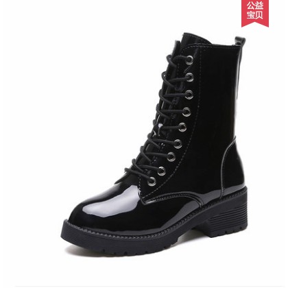 Giầy nữ 🔥 FREESHIP 🔥 Giày cao cổ nữ boot nữ da lì da bóng | BigBuy360 - bigbuy360.vn