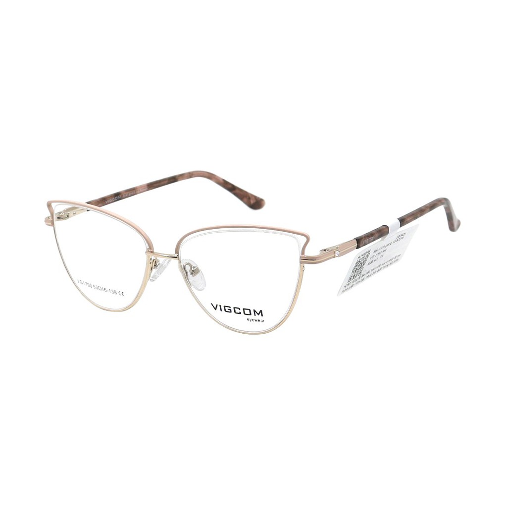 (Hàng chính hãng) Gọng kính nam nữ Vigcom VG1790 màu sắc thời trang