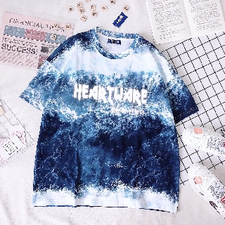 Áo thun tay lỡ TYE DYE PHẢN QUANG Unisex cao cấp size to