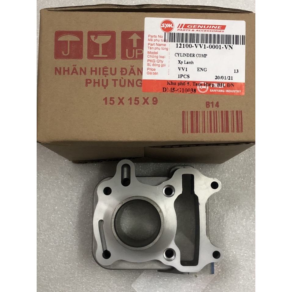 Lòng/ xy lanh xe Elite 50cc