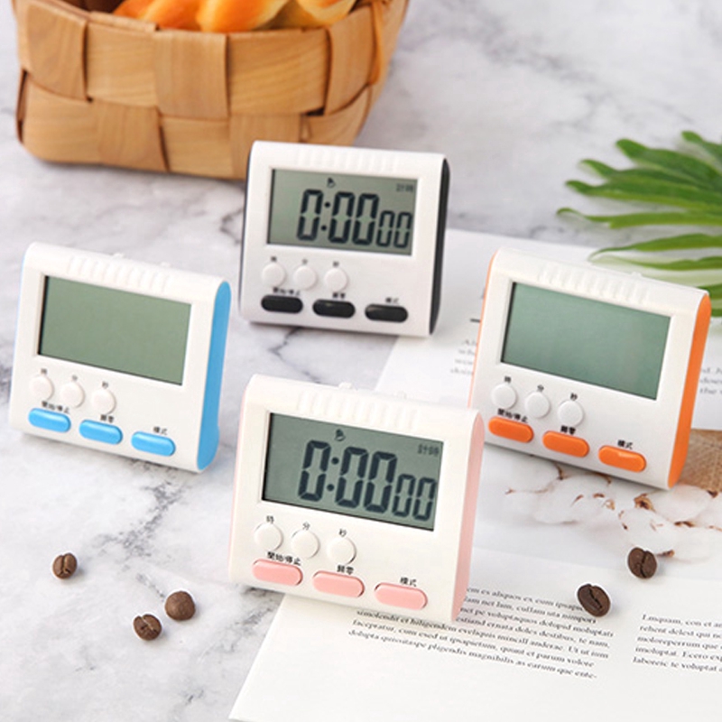 Đồng hồ điện tử hẹn giờ đếm ngược nấu ăn có nam châm tiện lợi
