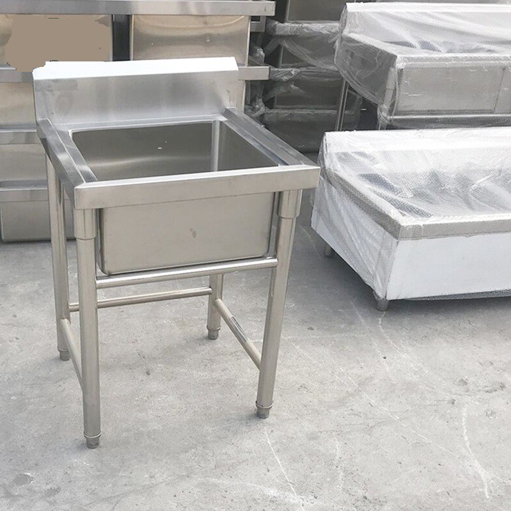 Chậu rửa công nghiệp đơn | Thành Phát cung cấp các loại thiết bị inox nhà bếp công nghiệp