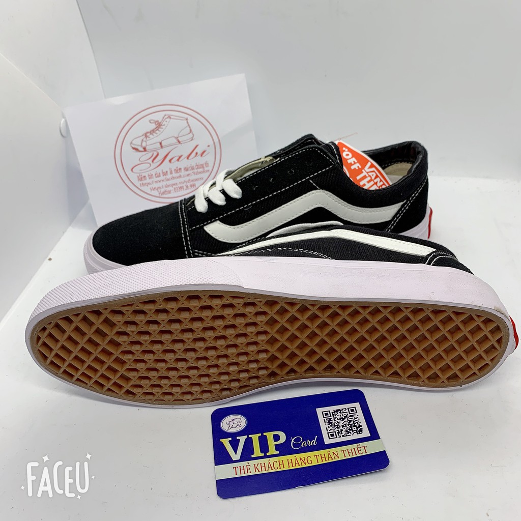 [ Hot Trend - Hàng cao cấp ] Giày thể thao van old skool đen nhung cao cấp - Yabi storre | BigBuy360 - bigbuy360.vn