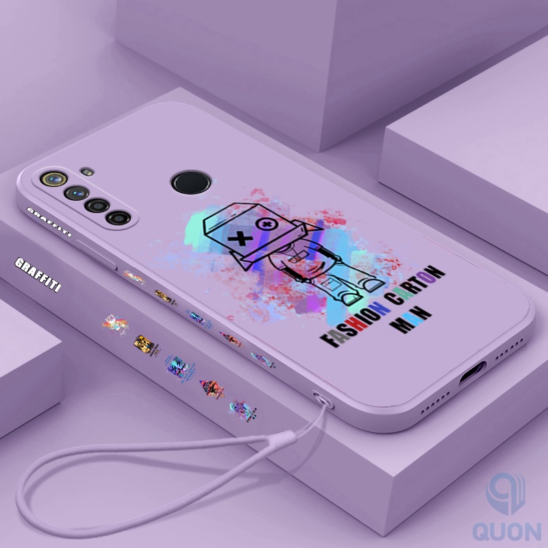 Ốp Điện Thoại TPU Mềm Chống Sốc In Họa Tiết graffiti Cho Realme 8 5 6 7 8 Pro 5i 6i