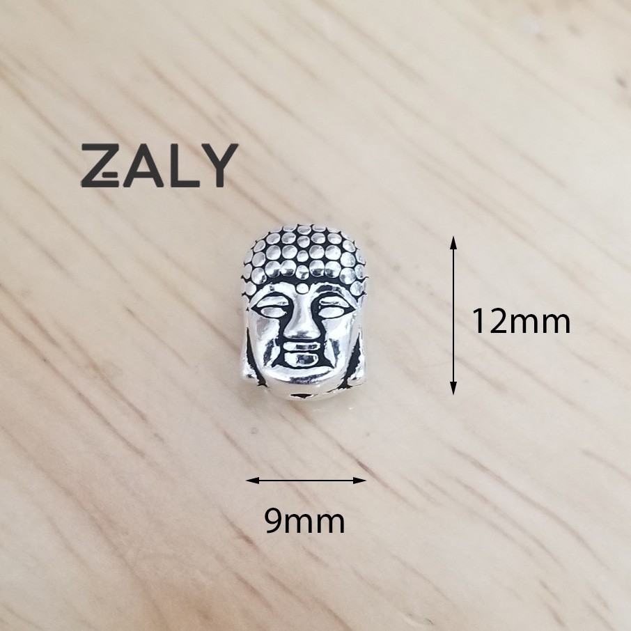 Charm bạc Đầu Phật, Bạc thái S925 - CC39 zaly