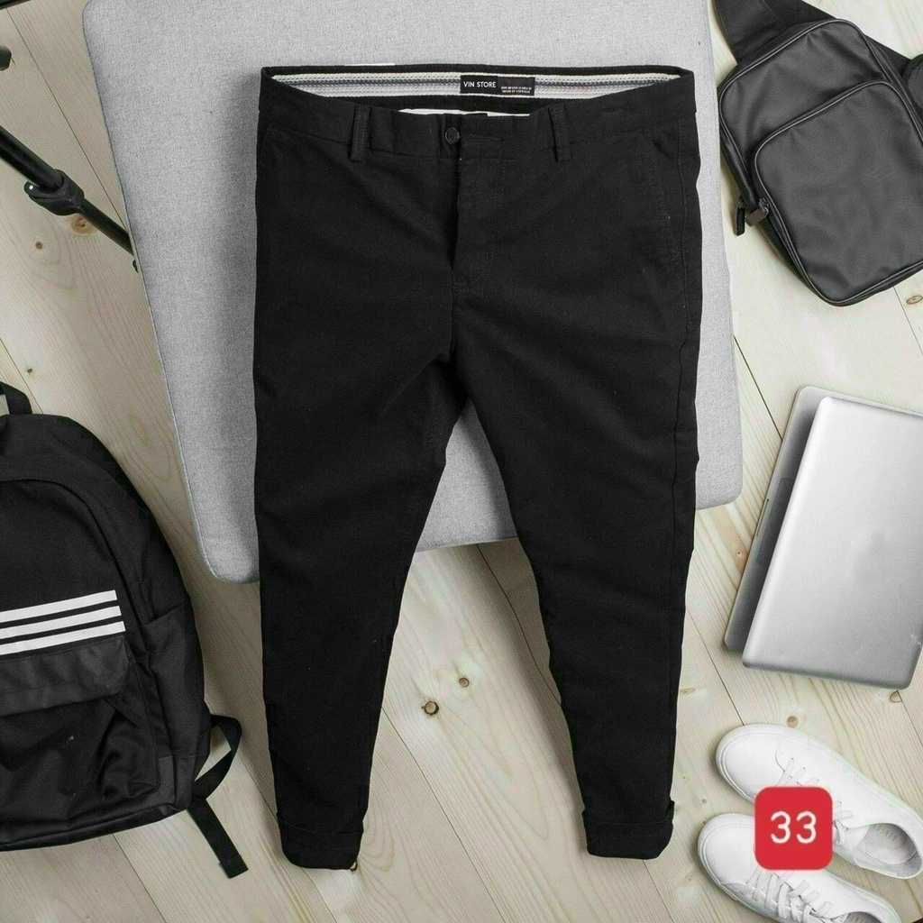 Quần kaki nam cao cấp form quần ống đứng- Quần ống côn, dáng Hàn trẻ trung, vải co giãn, dày dặn, không nhăn Binstore94