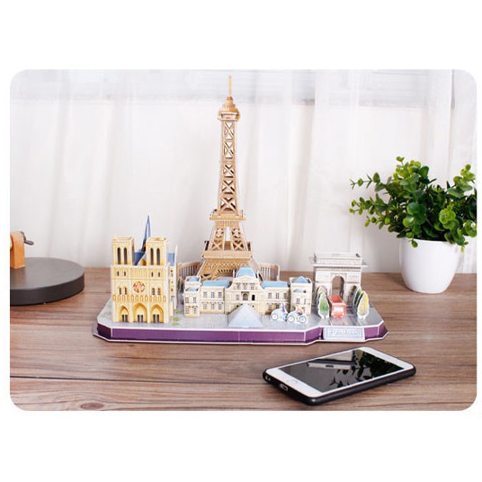 Mô hình giấy 3D CubicFun - CityLine Paris - MC254h