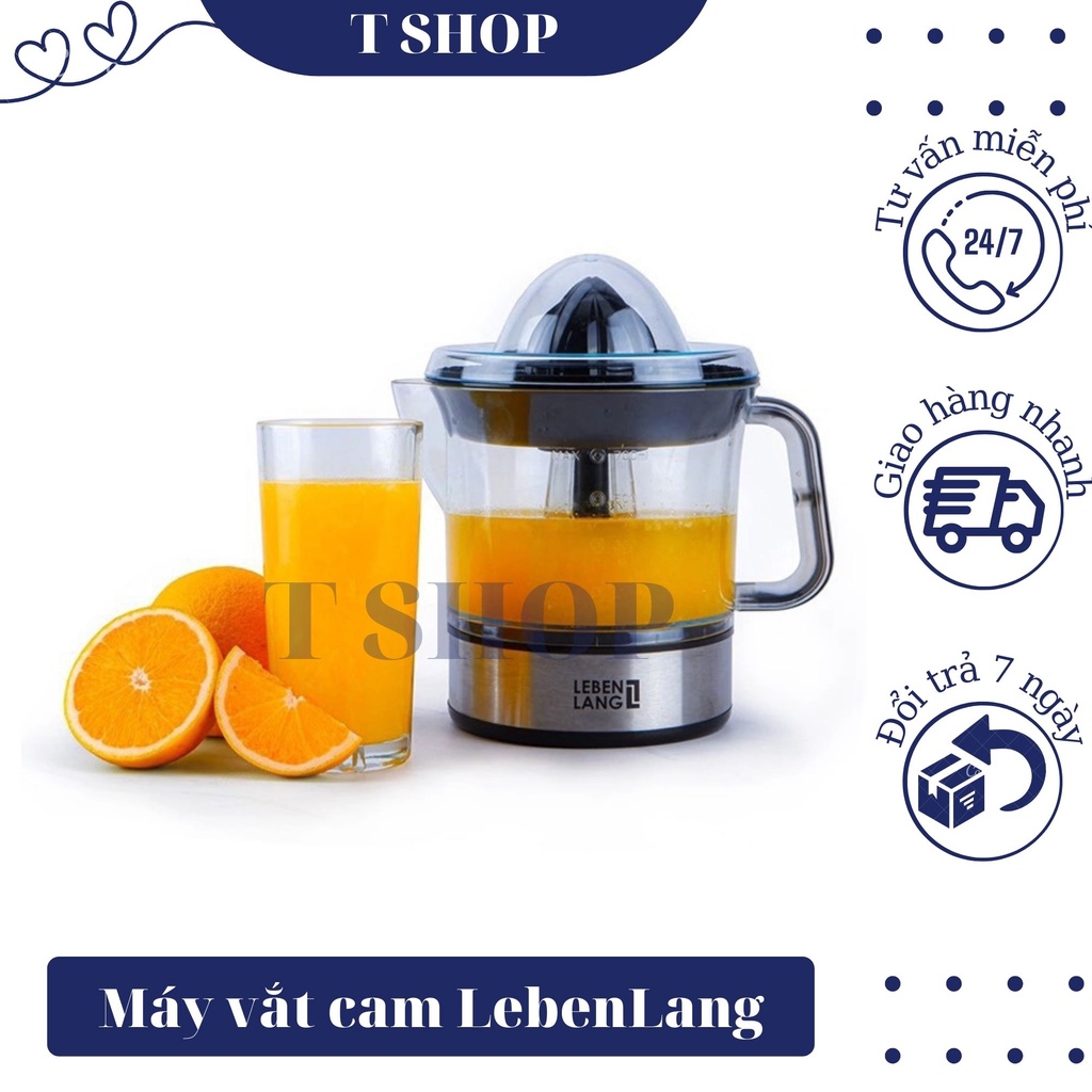 Máy vắt cam Lebenlang LB389 dung tích 0.7L