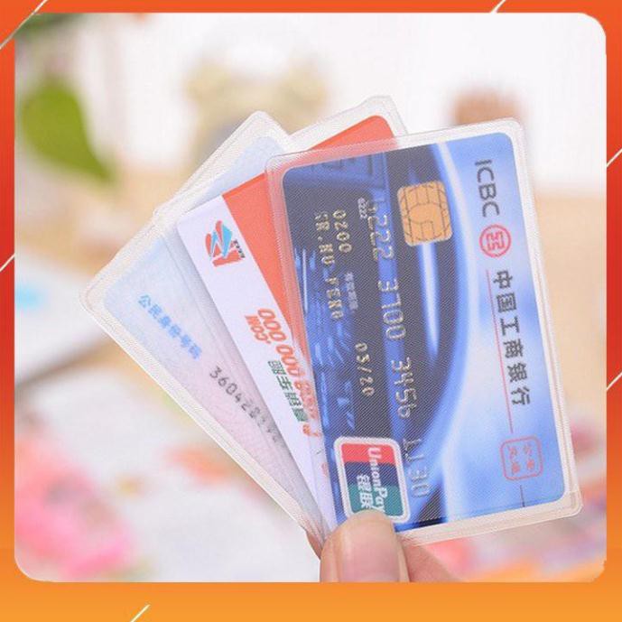 [Gía Sỉ] Túi đựng thẻ căn cước công dân ,bao đựng  ATM, bao đựng Giấy phép lái xe có nắp đậy