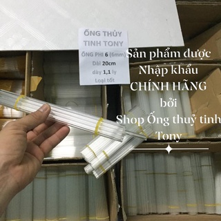 Ống thuỷ .tinhthí nghiệm10 ống