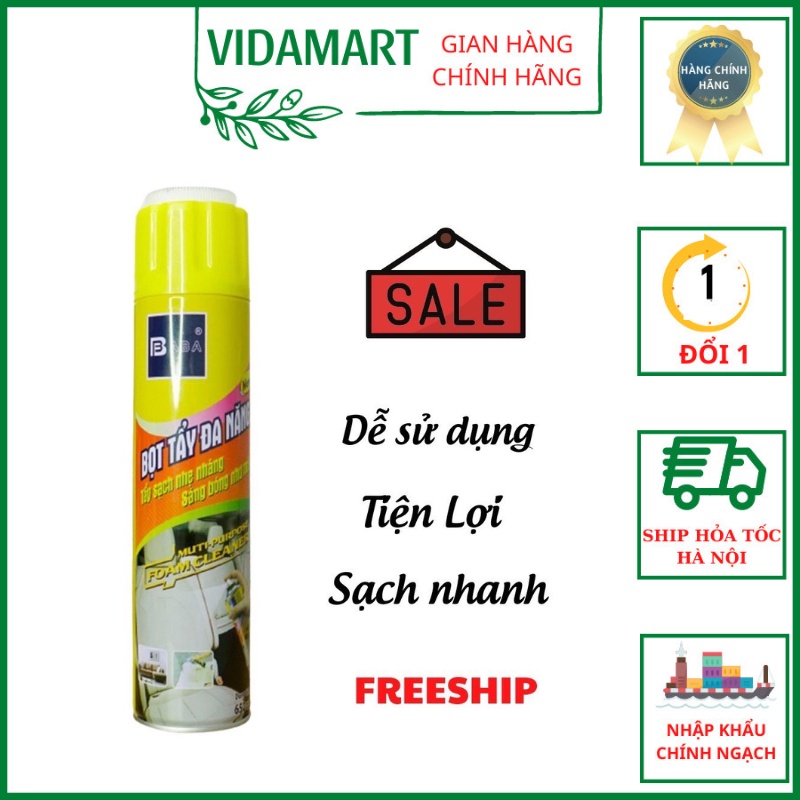 Chai Xịt Tẩy Đa Năng, Bình Xịt Bọt Tuyết Tẩy Vết Bẩn, Vết Ố Nhà Bếp, Vệ Sinh Nhà Cửa PAPAA.HOME, [Xả kho sập sàn]