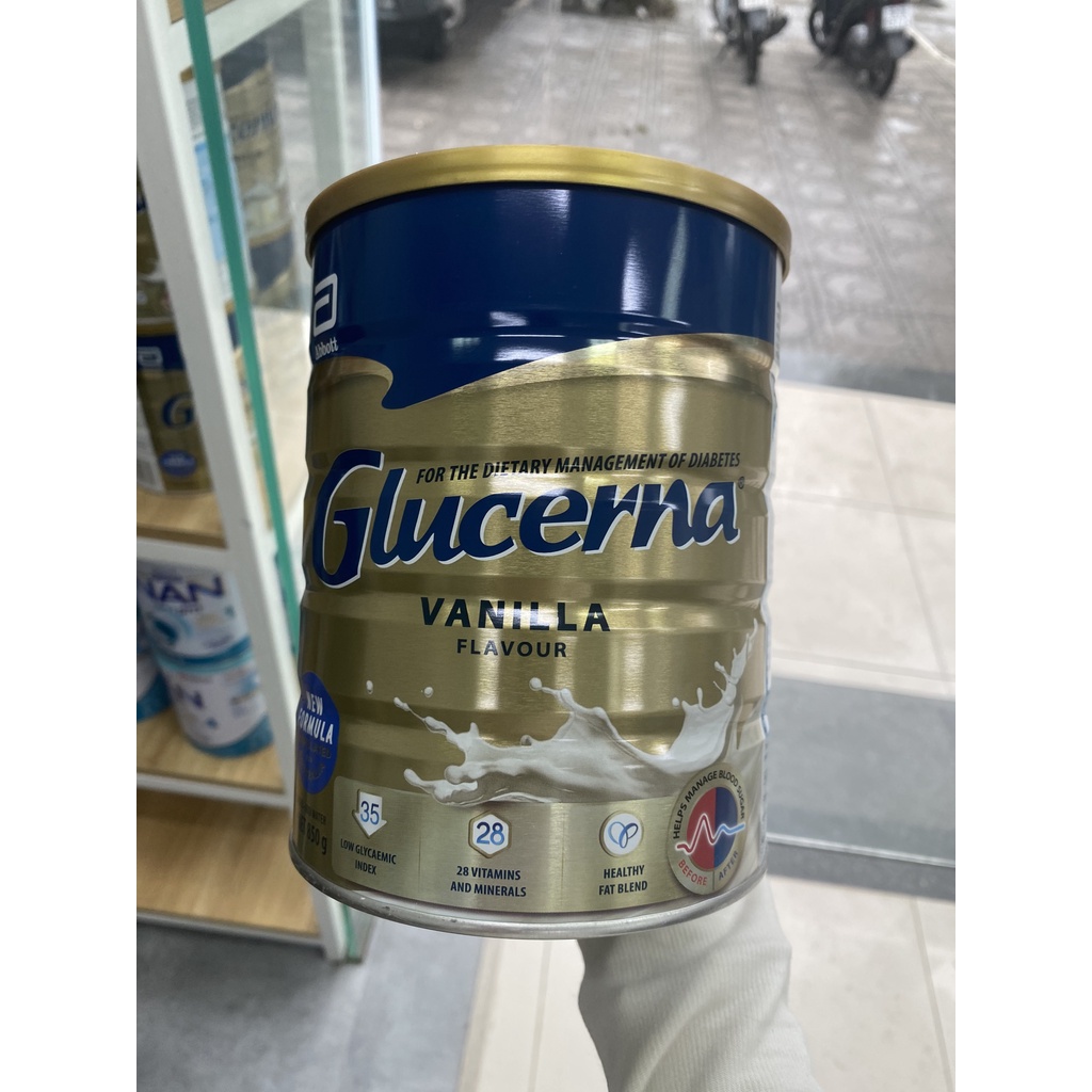 [Mẫu Mới] Sữa GLUCERNA 850g của Úc Dành Cho Người Tiểu Đường