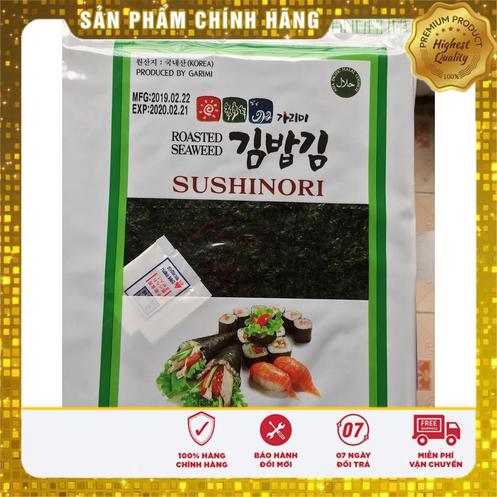LÁ RONG BIỂN CUỘN CƠM,KIMBAP HÀN QUỐC GÓI 10 LÁ DATE Mới