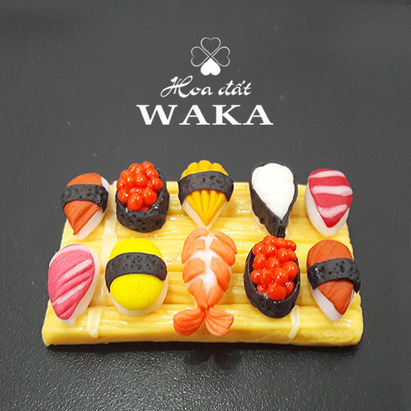 Sushi Nhật Khay Lớn Mini Food 01- Mô hình 1/12