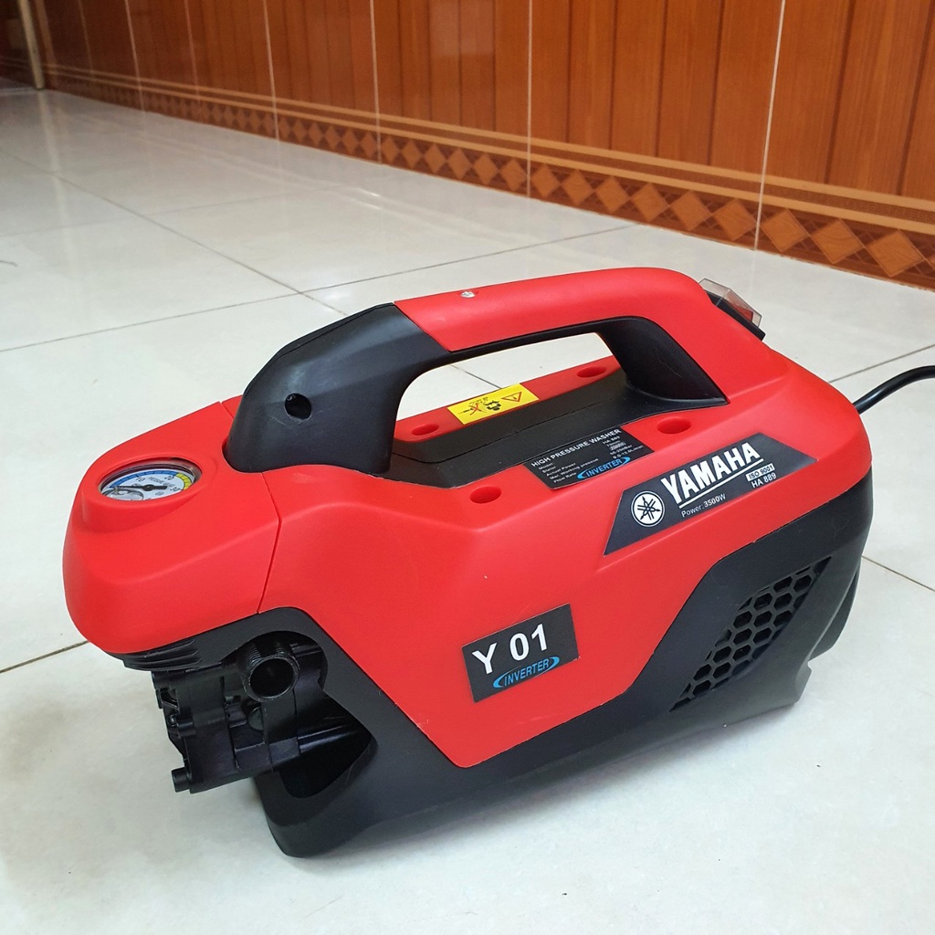 Máy Rửa Xe Gia Đình YAMAHA Công Suất 3500W Lõi Đồng,Máy rửa xe YAMAHA Động Cơ Từ Dây Áp Lực 15M
