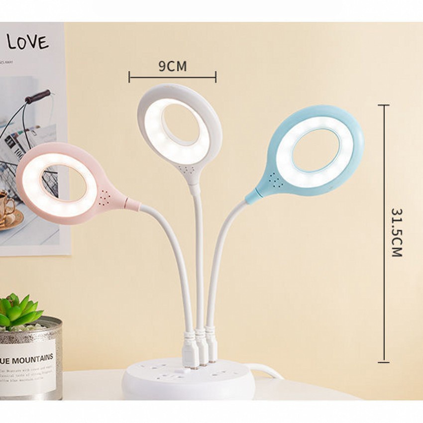 Đèn Led Đọc Sách Bảo Vệ Mắt Sạc Cổng USB Tiện Dụng Khi Đi Du Lịch