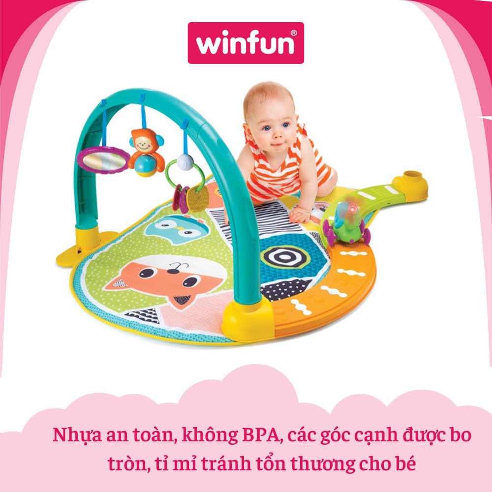 Thảm nằm chơi cho bé tập với - tập bò - B KIDS 4897 - Infantino