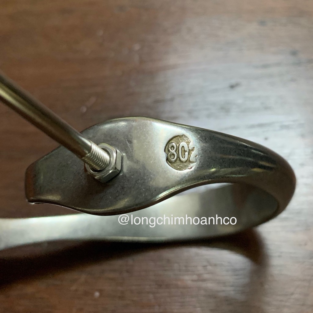 Móc Inox Số 7 Chống Xoay Lồng Than Mi Lửa Chào Mào