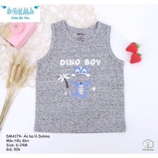 { Hàng sẵn} Áo ba lỗ be trai dokama 2020