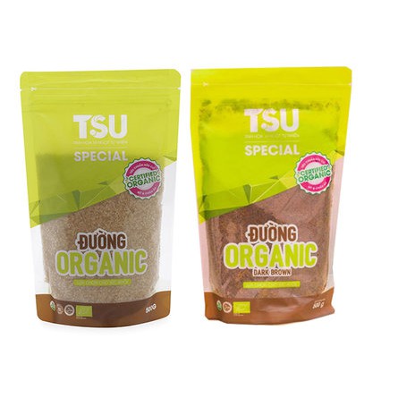 Đường nâu hữu cơ TSU Biên Hòa-TSU Special Organic Sugar 500g