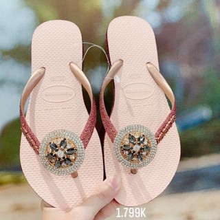 Havaianas kèm charm tròn