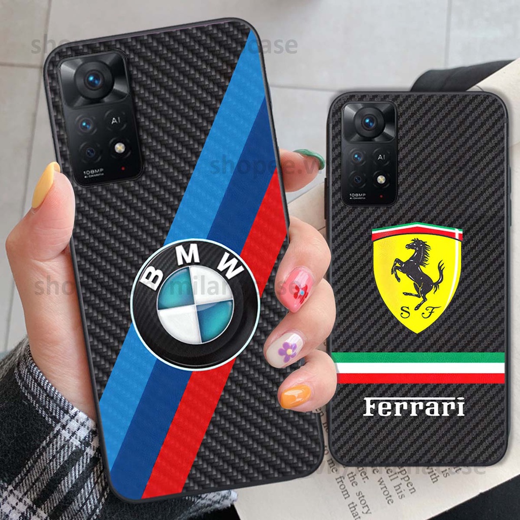 Ốp Xiaomi Redmi Note 11 4G / Note 11S / Note 11 Pro 5G in hình các thương hiệu nổi tiếng trẻ trung thể thao cá tính