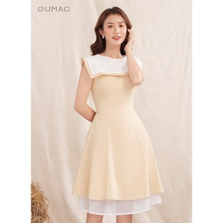 [Mã WABRGB11 giảm 10% đơn từ 250k] Đầm nữ cổ thủy thủ DA1065 GUMAC