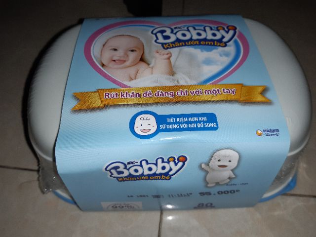 Miếng lót sơ sinh Bobby Fresh Newborn 2 60 miếng