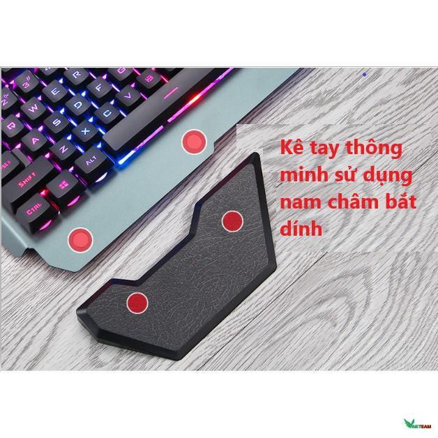 Freeship  Combo Game Thủ - Bộ Phím, Chuột K618 Và Lót Chuột Siêu Lớn Cao Cấp Bàn Phím 10 Chế Độ Led Khác Nhau