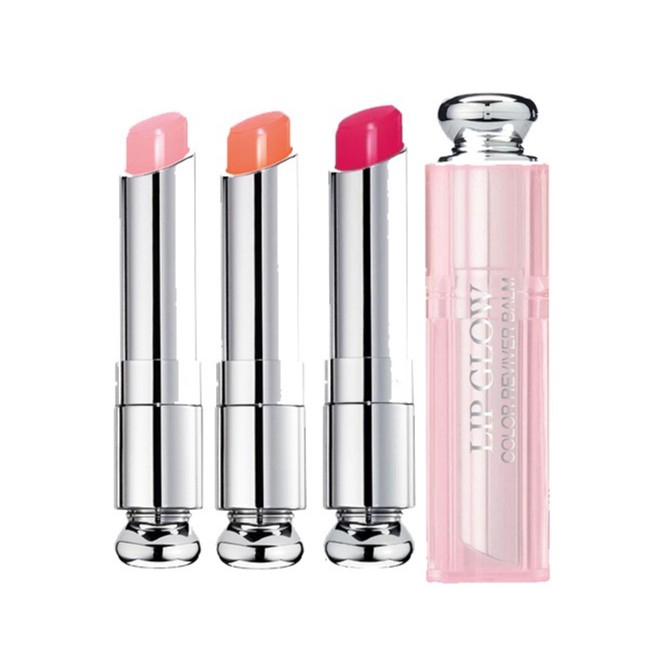 Set son dưỡng môi đổi màu Dior 001+004