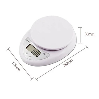 Cân điện tử mini Electronic Kitchen 5kg