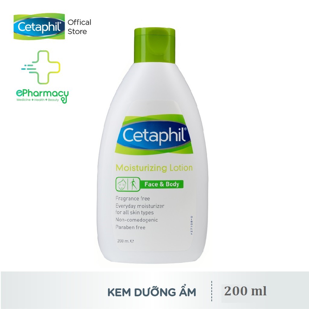 Cetaphil Moisturizing Lotion - Sữa dưỡng ẩm Cetaphil dưỡng ẩm toàn thân và da mặt 200ml