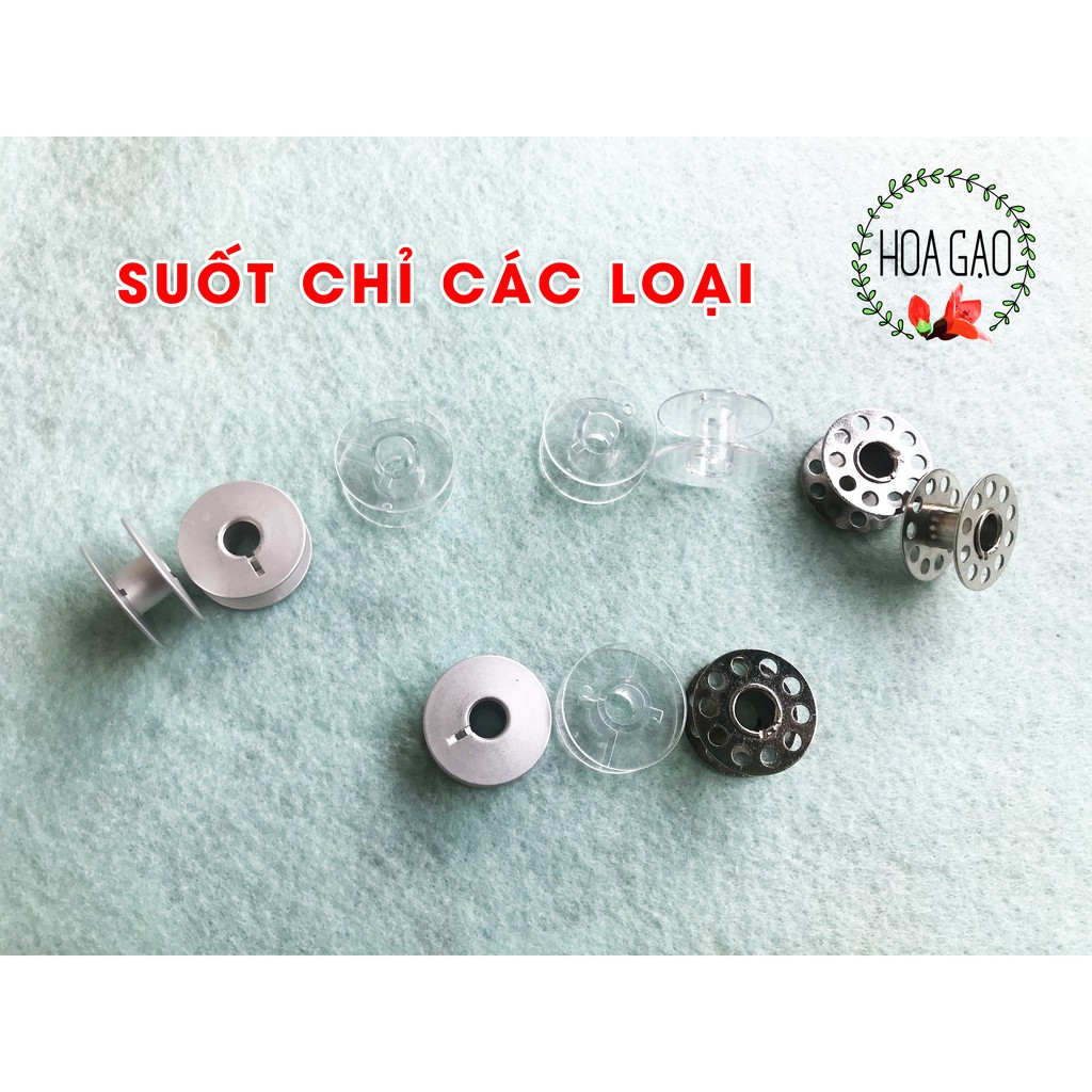 Suốt chỉ máy may công nghiệp, máy may gia đình gói 10 suốt