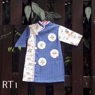 Rập áo dài bé trai - rập giấy RT1