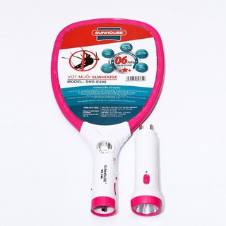 Vợt muỗi cao cấp Sunhouse SHE-E400