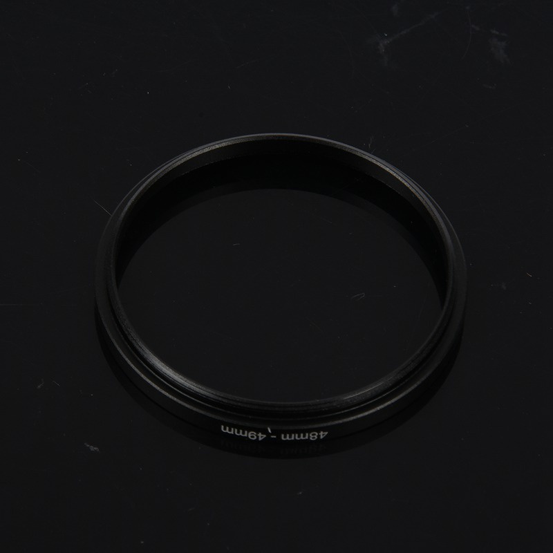 48mm to 49mm Camera Filter Lens 48mm-49mm Step Up Ring Adapter