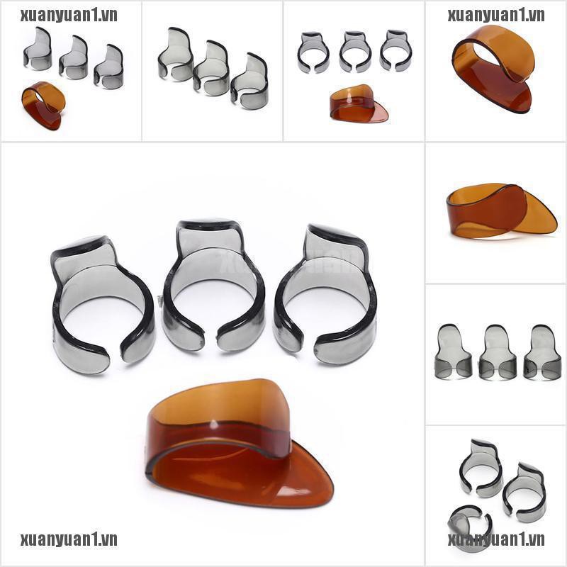[XUANYUAN1] Bộ 4 Miếng Gảy Đàn Guitar 1 Ngón Cái 3 Ngón Cái