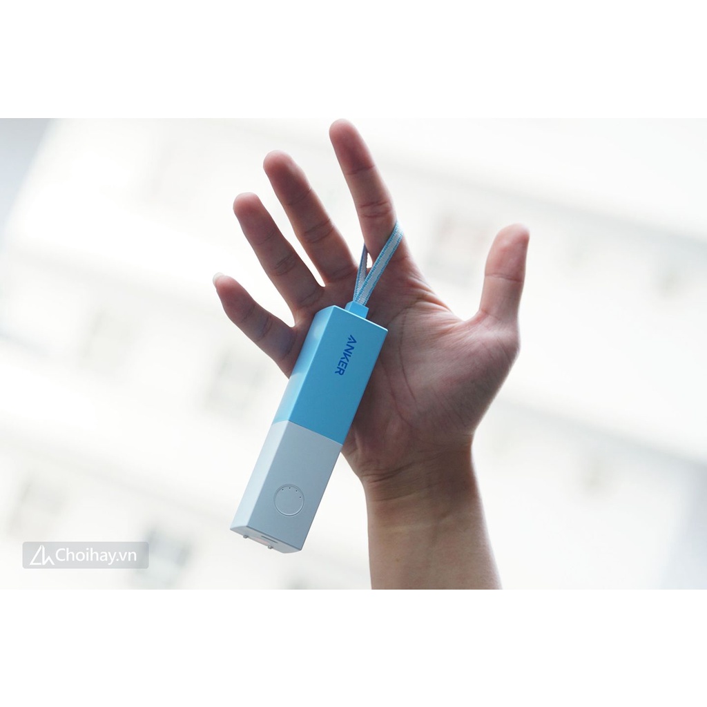 Củ Sạc Anker A1633 PD20W - Kiêm Pin Dự Phòng dạng thỏi son 5.000mAh chính hãng