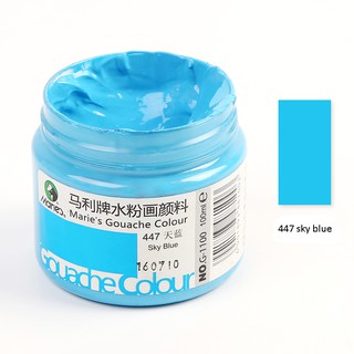 [BÁN LẺ] - MÀU GOUACHE MARIE'S HỦ 100 ML, MÀU SẮC RỰC RỠ, BẢNG MÀU PHONG PHÚ