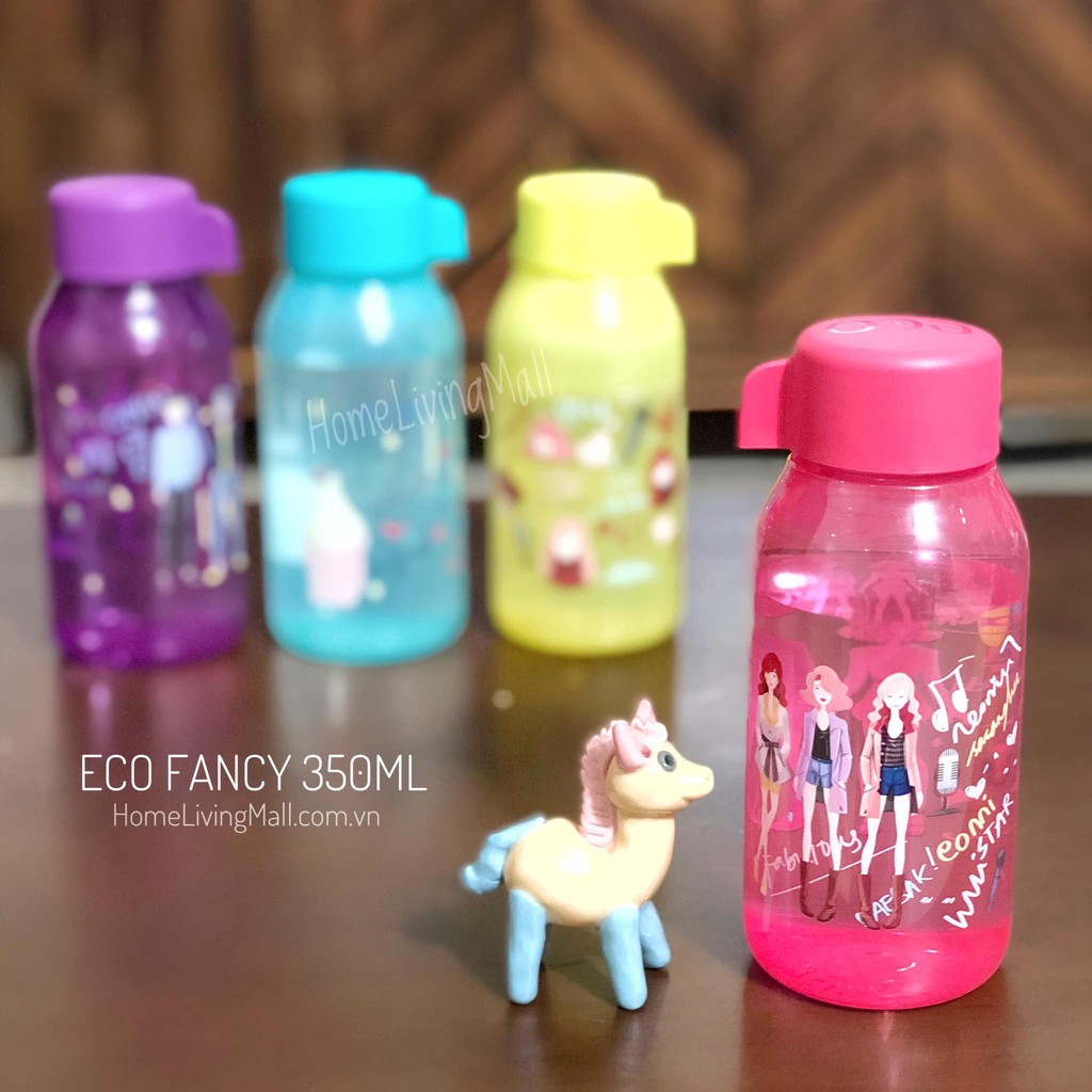 Tuppeware - Bình Nước Eco Bottle Fancy 350ML