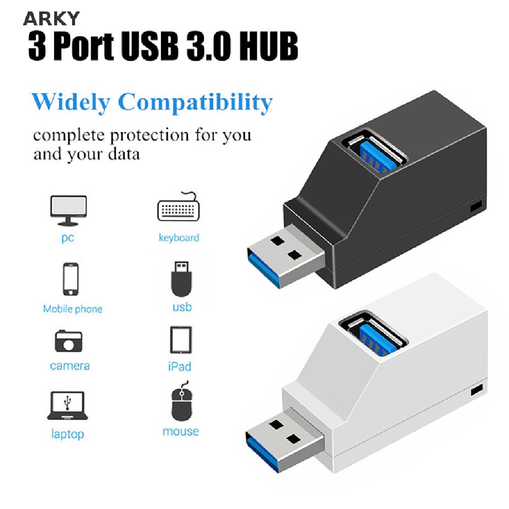 Bộ Chia 3 Cổng USB 3.0 Cho Máy Tính