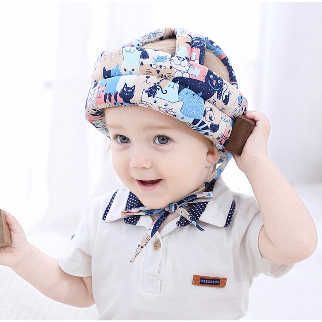 Mũ bảo vệ đầu cho bé yêu từ 7 tháng đến 48 tháng_ker shop