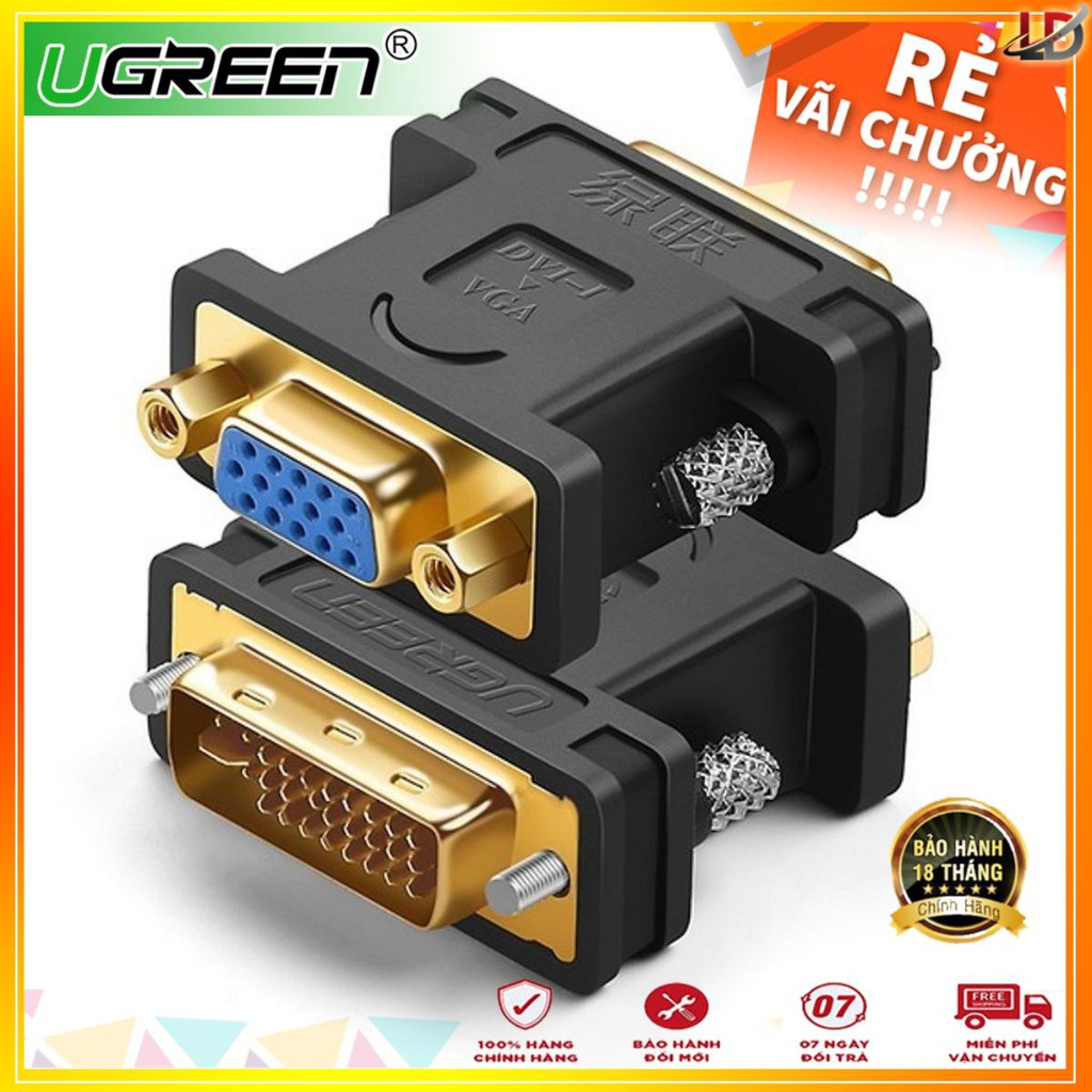 Đầu chuyển đổi DVI 24+5 sang VGA UGREEN 20122