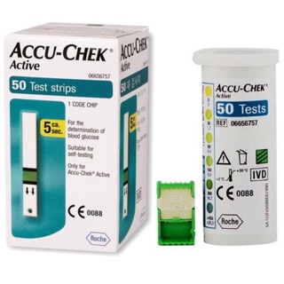 Que thử đường huyết Accu-check Active 50
