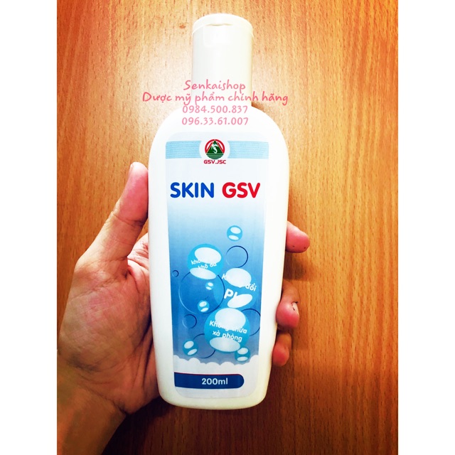 Sữa rửa mặt skin gsv