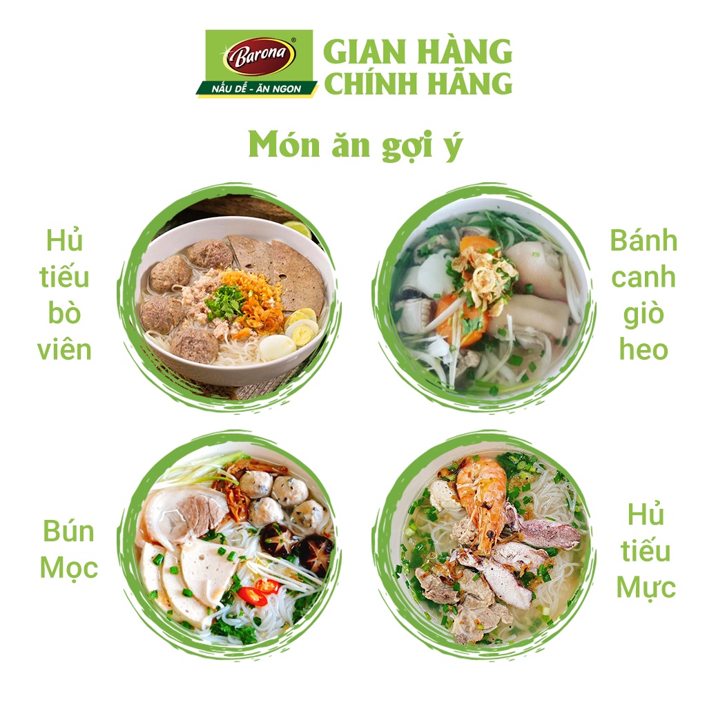 Mã bmbau50 giảm đến 50k đơn 99k gia vị hủ tiếu nam vang barona 80g tươi - ảnh sản phẩm 6